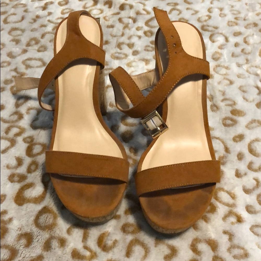 Cork heels